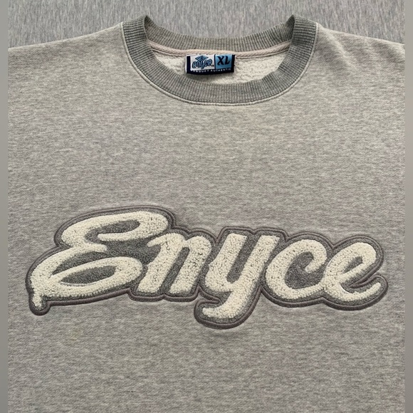 Vintage Chenille Enyce Crewneck  Sweatshirt - Picture 5 of 13